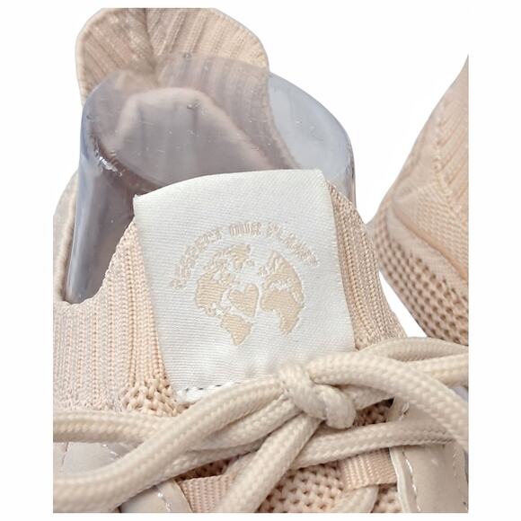 Avenue Nude Peach Sneakers EU Size 39 US Size 8.5 Mesh Slip-On Sock Shoe - Picture 8 of 15